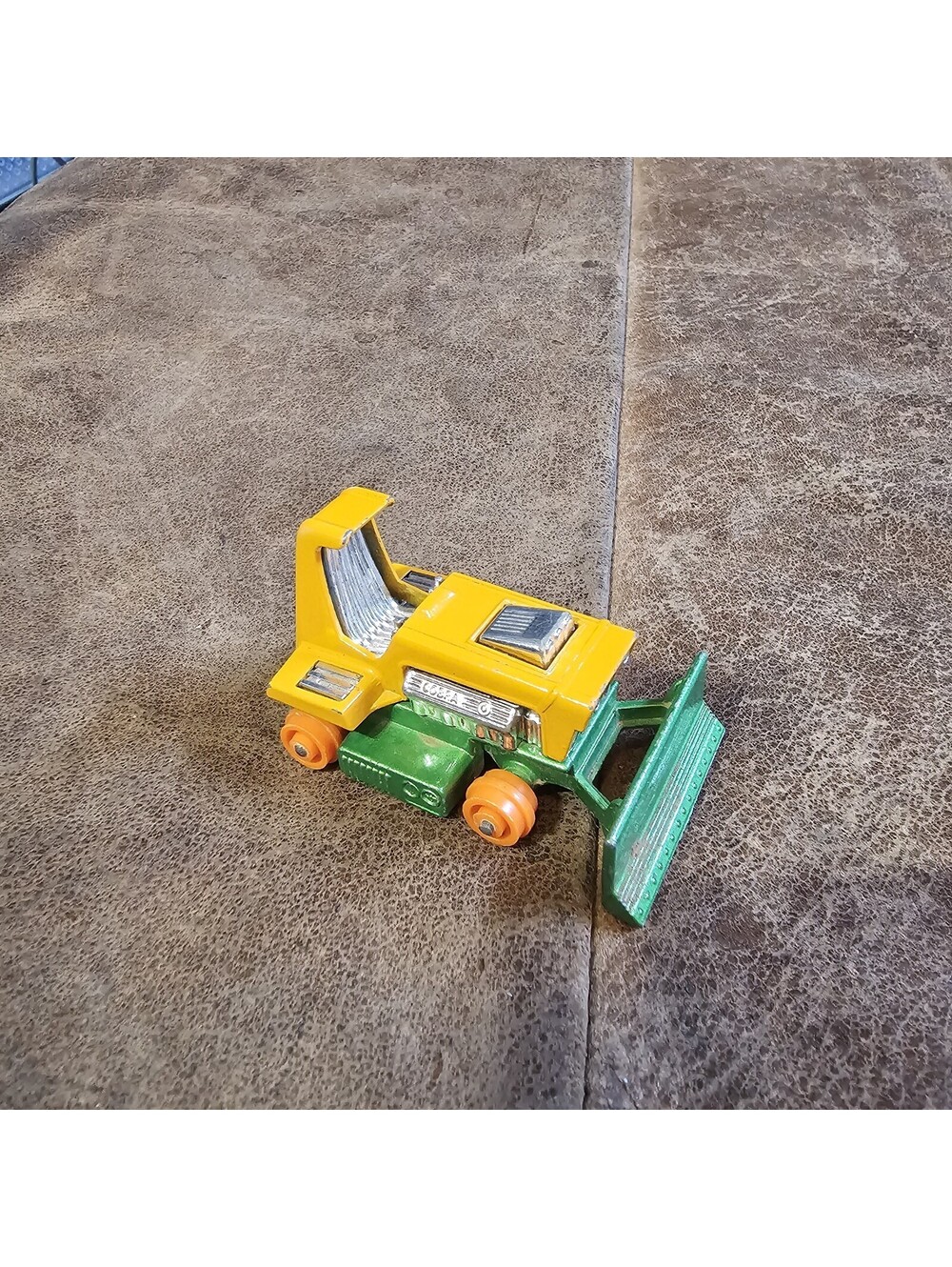 Vintage Matchbox Lesney Superfast 1-75 Series #12 Big Bull Bulldozer - XLNT